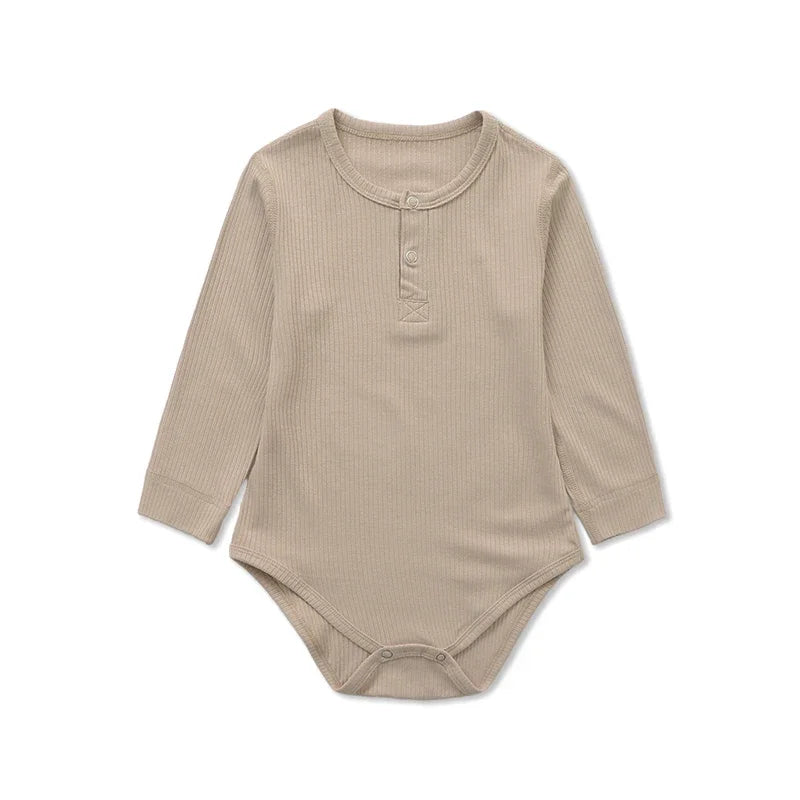 Doux Cocon – Long Sleeve Cotton Baby Jumpsuit