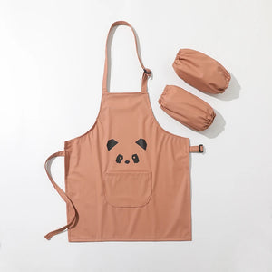 2-in-1 Kids Apron – Kitchen &amp; Crafts with Sleeves 