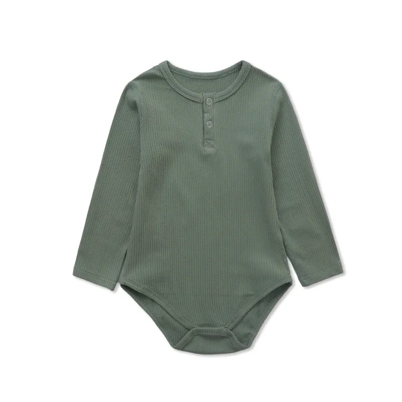 Doux Cocon – Long Sleeve Cotton Baby Jumpsuit